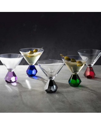 Set 2 pahare pentru Martini, Zhara Onyx - SIMONA'S COOKSHOP